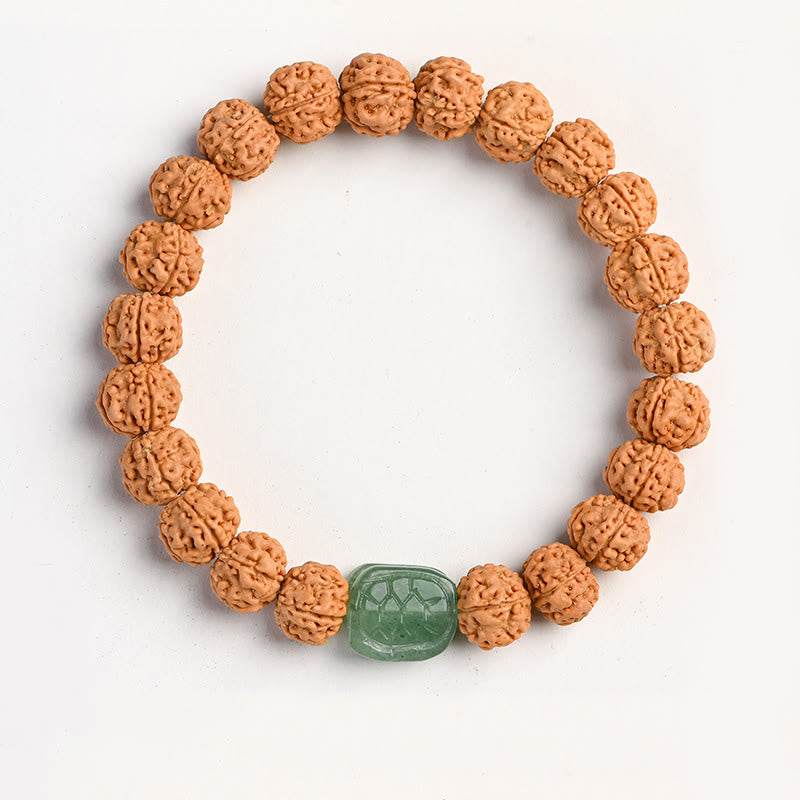 Nimara Ritual Tibet Rudraksha Bodhi Seed Wealth Auspiciousness Bracelet