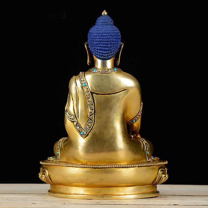 Nimara Ritual Shakyamuni Compassion Copper Statue Decoration