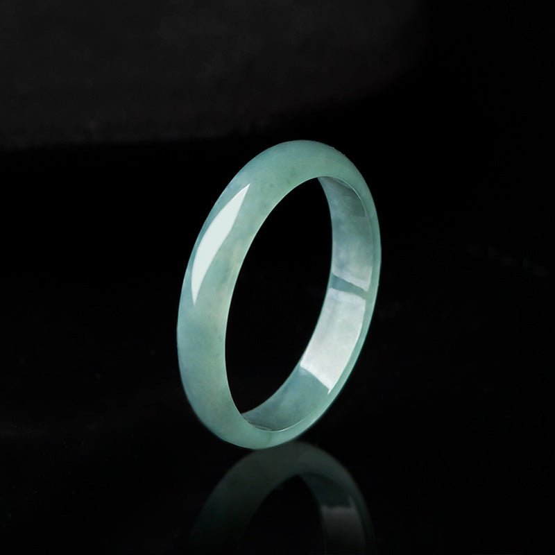 Nimara Ritual Natural Jade Prosperity Protection Ring