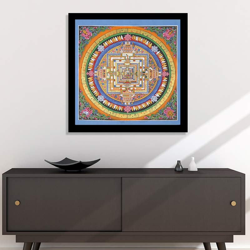 Nimara Ritual Tibetan Thangka Painting Blessing Handmade Decoration