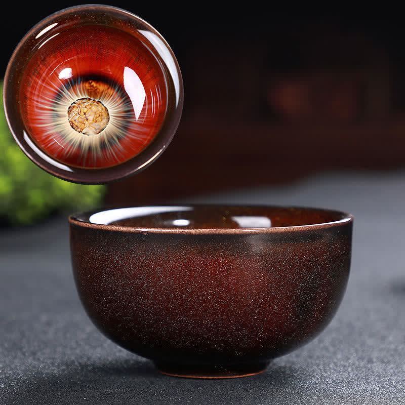 Nimara Ritual Colorful Ceramic Teacup Home Office Tea Cups