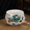 Nimara Ritual Dragon Cicada Bamboo Deer Crane Lotus Plum Flower Ceramic Teacup Kung Fu Tea Cup Bowl 185ml