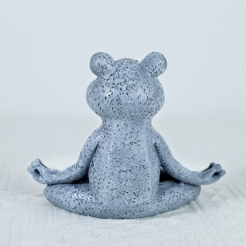 Nimara Ritual Meditating Zen Dog Cat Frog Decoration