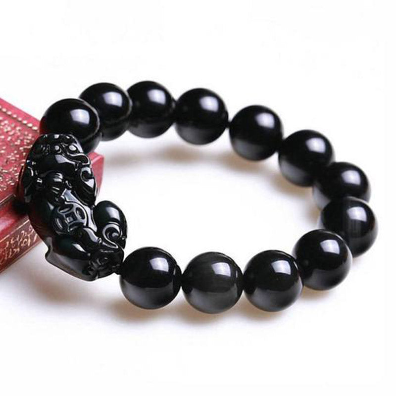 Nimara Ritual FengShui PiXiu Obsidian Wealth Bracelet
