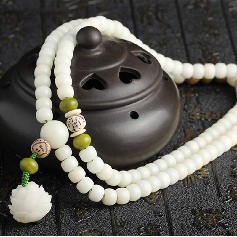 Reborn into Pure Land Peace Lotus Mala