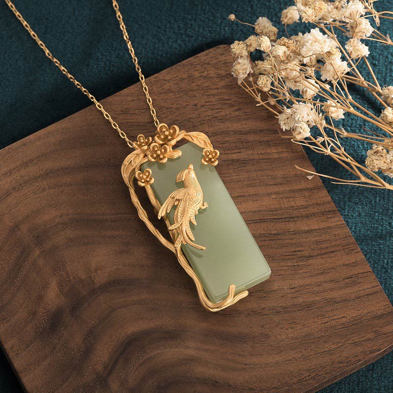 Nimara Ritual Natural Green Aventurine Balance Necklace Pendant