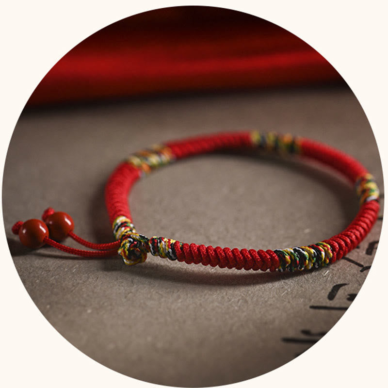 Nimara Ritual Five Colors King Kong Knot String Protection Luck Bracelet