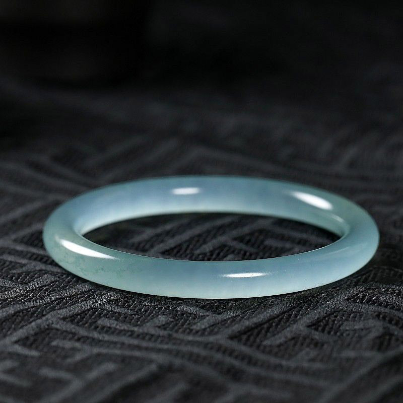 Nimara Ritual Natural Jade Healing Blessing Bangle Bracelet