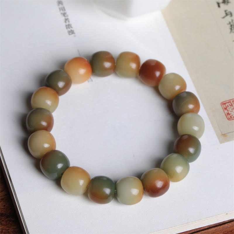 Nimara Ritual Colorful Bodhi Seed Peace Wisdom Bracelet