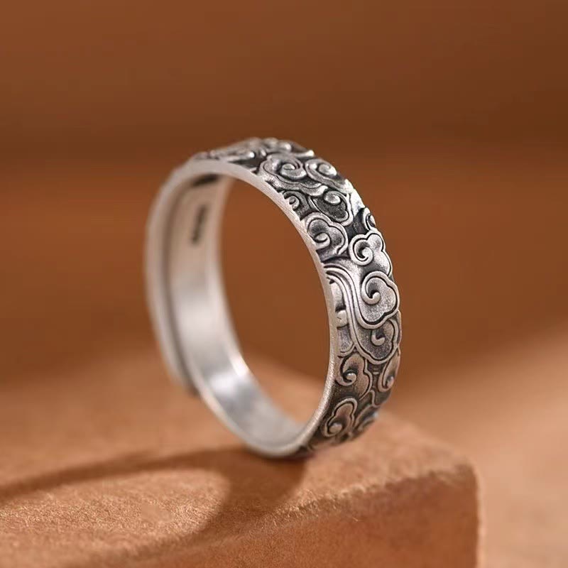 The Auspicious Clouds Luck Vintage Ring
