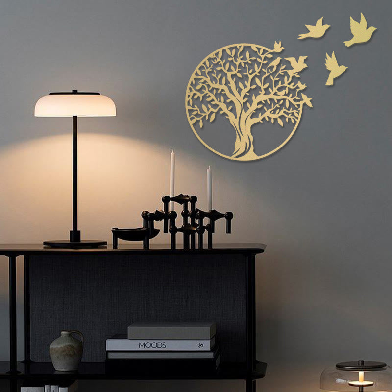 Nimara Ritual Tree of Life Birds Sign Housewarming Gift Unity Wall Art