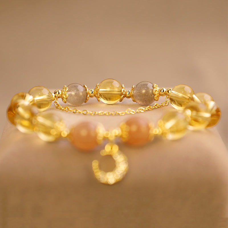 Nimara Ritual Blessed Moon Citrine Abundant Energy Bracelet