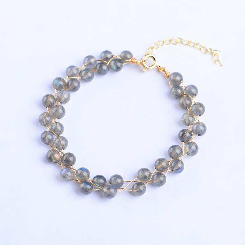 Nimara Ritual Natural Moonstone Love Blessing Bracelet