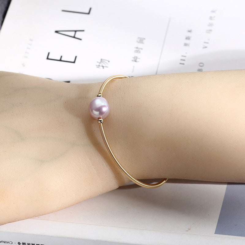 Pearl Wealth Bracelet Bangle