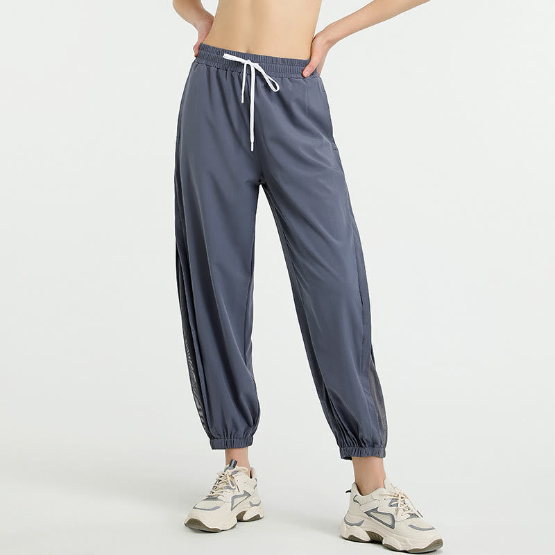 Nimara Ritual High Waist Loose Fitness Yoga Sports Track Pants With Pockets