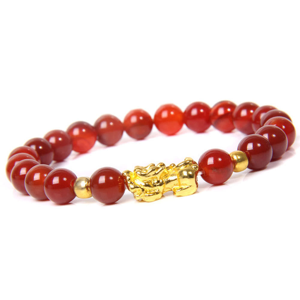 Nimara Ritual FengShui Lucky Pixiu Obsidian Wealth Bracelet