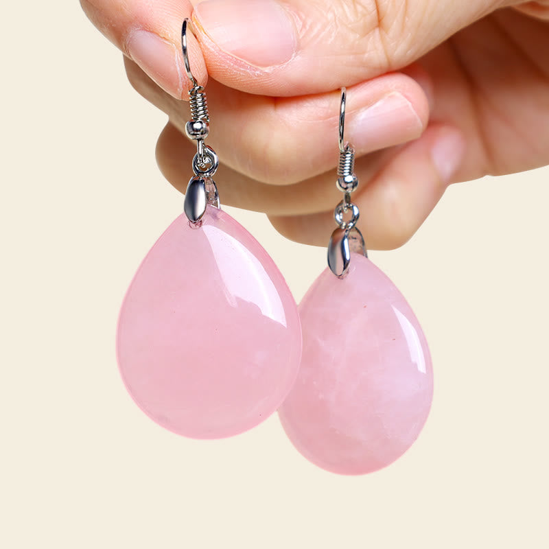 Nimara Ritual Natural Aventurine Dangle Healing Drop Earrings