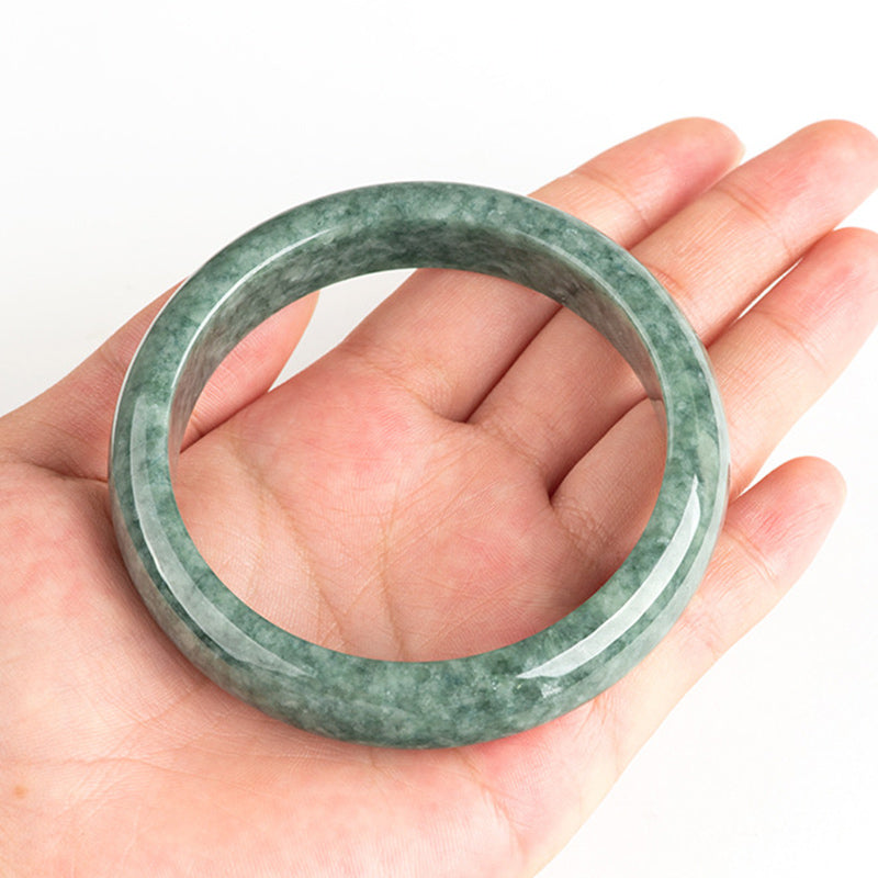 Nimara Ritual Natural Jade Luck Wealth Bangle Bracelet