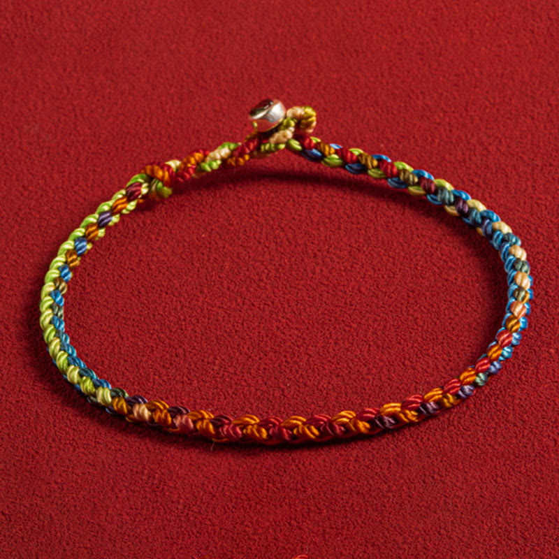 Nimara Ritual "May you be blessed with peace and safety in all four seasons" Lucky Multicolored Bracelet