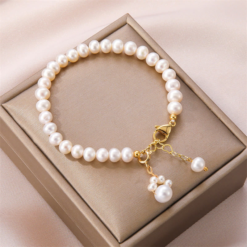Nimara Ritual Pearl Cat Paw Healing Chain Bracelet