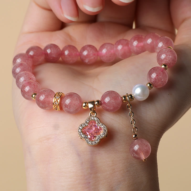 Nimara Ritual "Wishing Love and Sweet Blessings" Quartz Bracelet Includes Gift Message Card