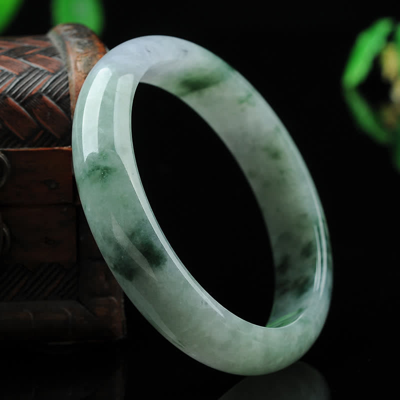 Nimara Ritual Jade Luck Blessing Prosperity Bracelet Bangle