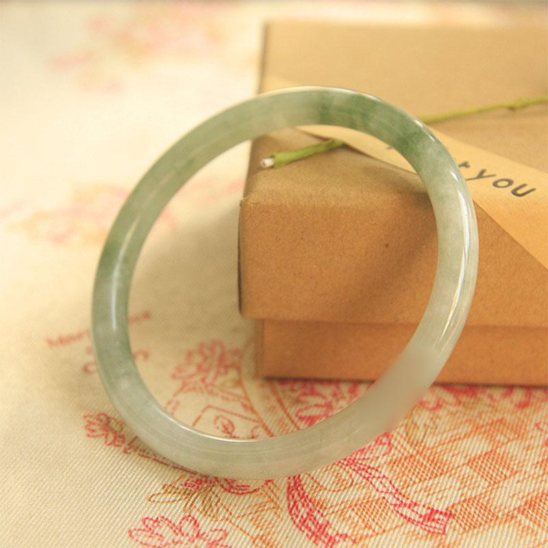 Nimara Ritual Natural Jade Peace Healing Bangle Bracelet