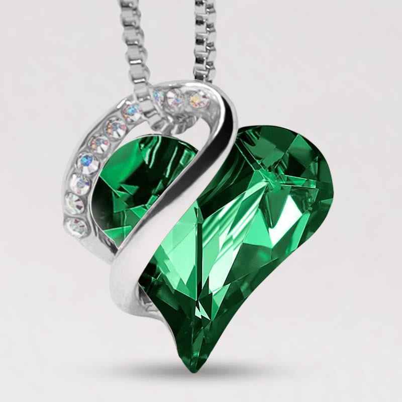 Nimara Ritual Love Heart Birthstone Healing Energy Necklace Pendant