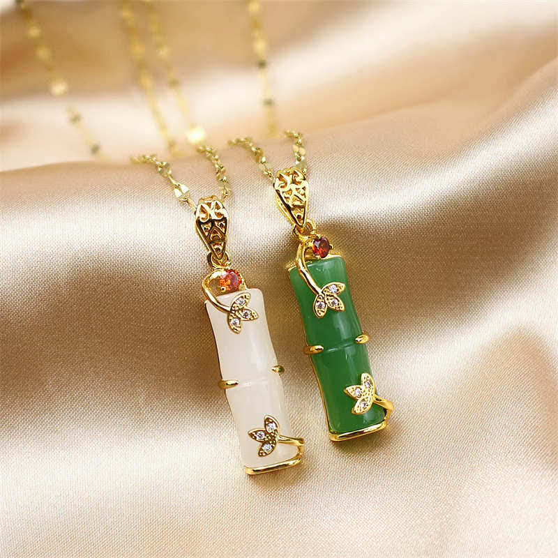 Brings Unexpected Windfall Luck Jade Necklace Pendant