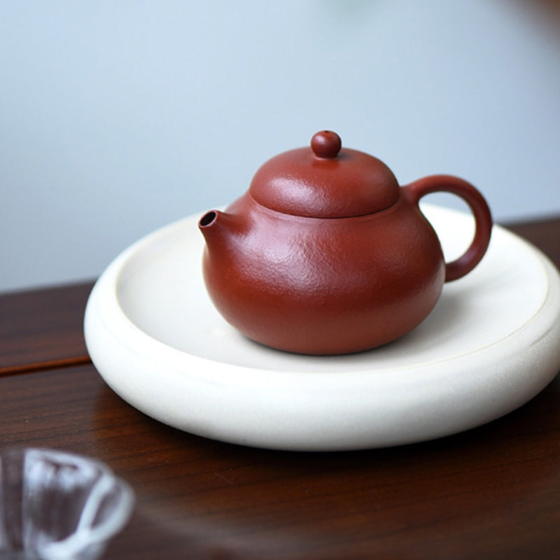 Nimara Ritual Yixing All Handmade Wen Dan Brown Purple Clay Kung Fu Teapot