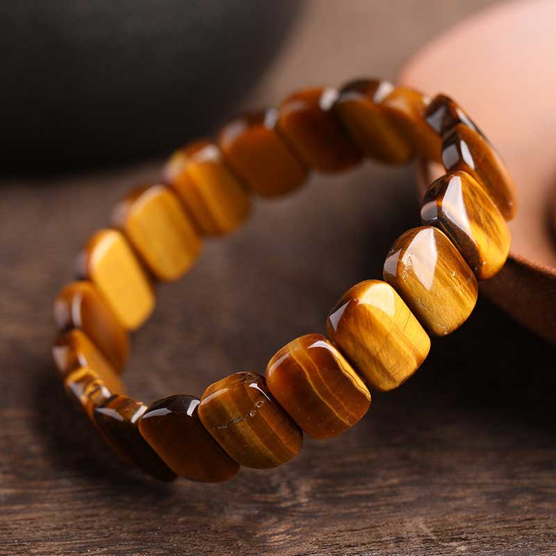 Nimara Ritual Natural Tiger Eye Strength Protection Bracelet
