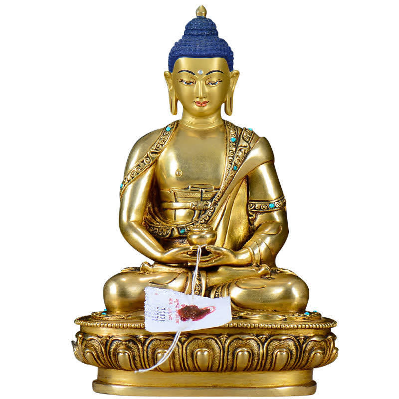 Nimara Ritual Shakyamuni Compassion Copper Statue Decoration
