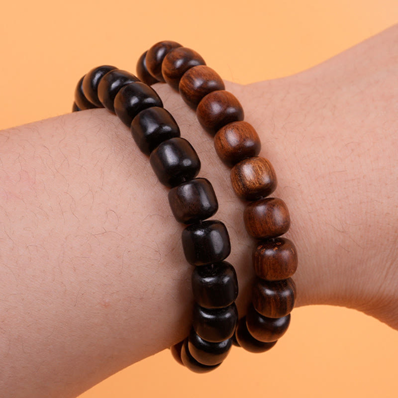 Nimara Ritual Ebony Wood Rosewood Peace Balance Bracelet
