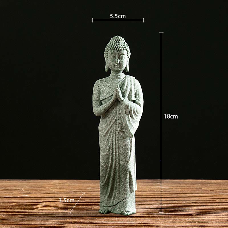 Nimara Ritual Tibetan Meditation Contemplation Buddha Serenity Compassion Statue Figurine Decoration