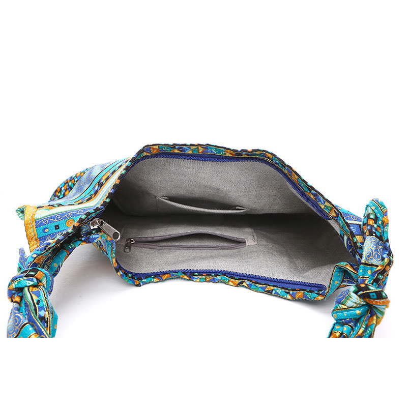 Nimara Ritual Cotton Stripes Crossbody Bag Shoulder Bag