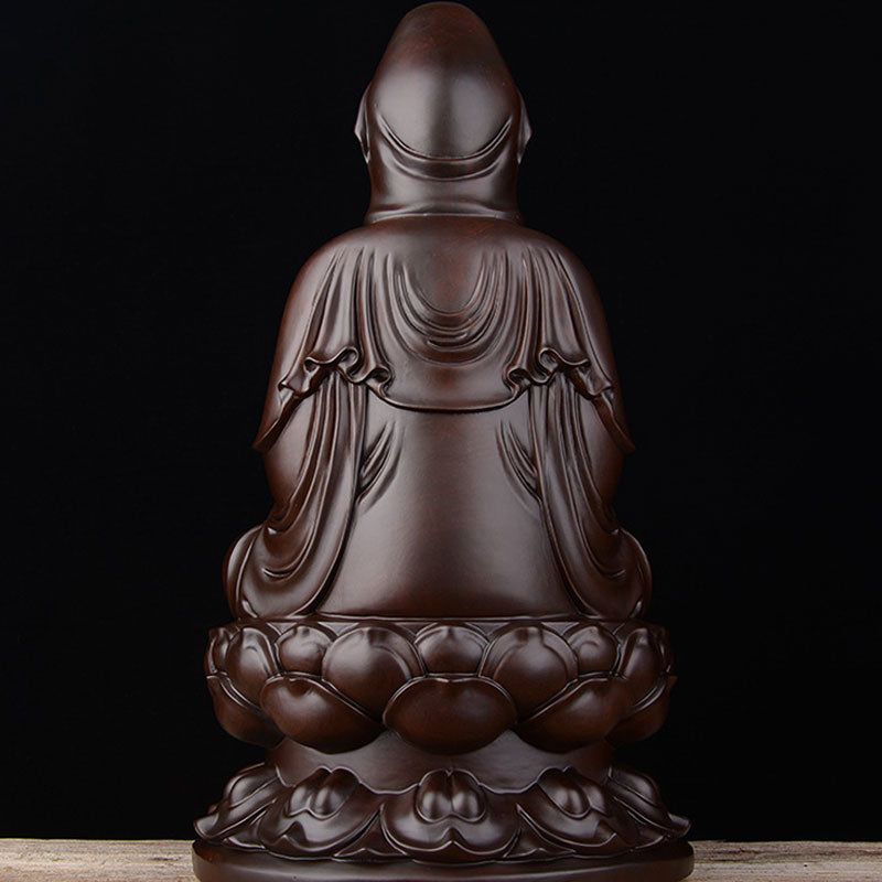Nimara Ritual Avalokitesvara Ebony Lotus Harmony Blessing Home Decoration