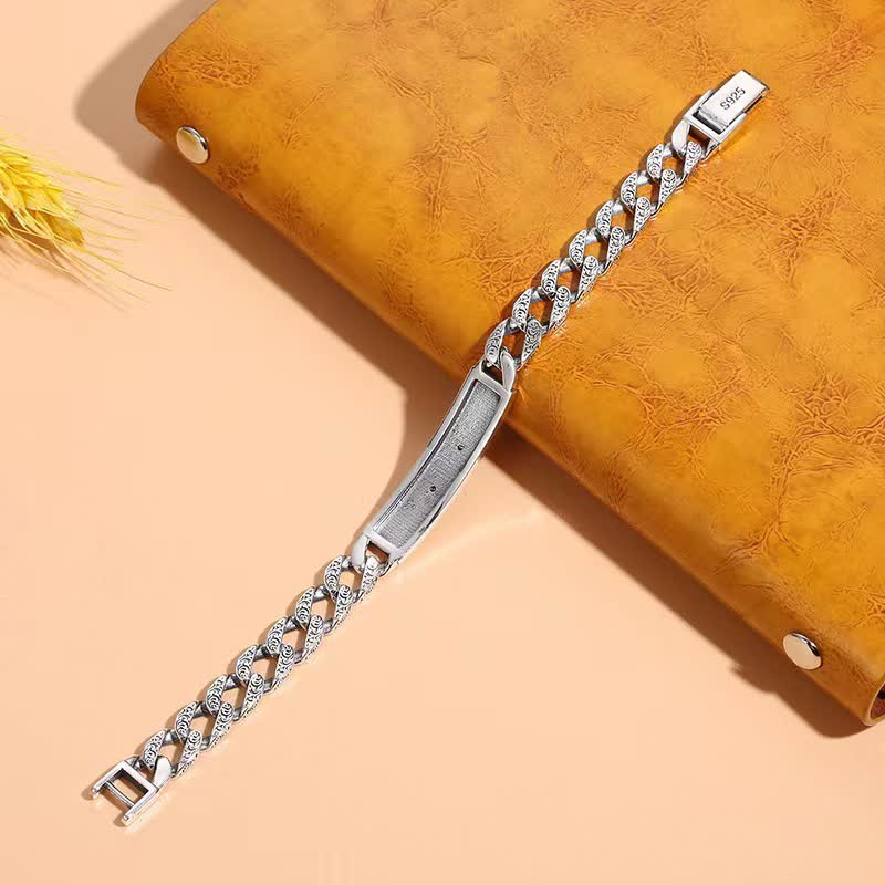 Nimara Ritual Tiger Copper Luck Cuff Chain Bracelet