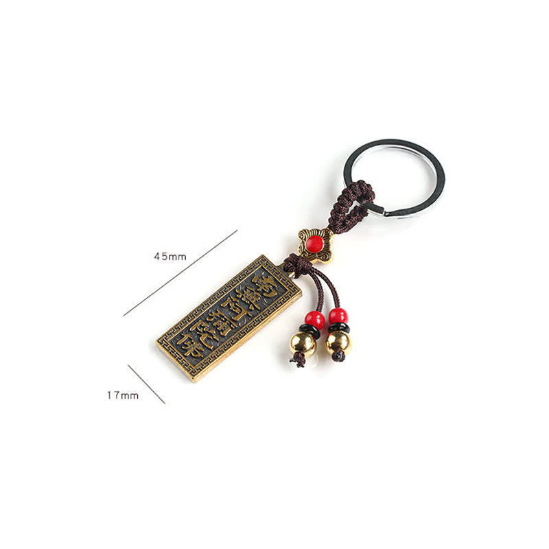 Nimara Ritual Namo Amitabha Peace Blessing Keychain