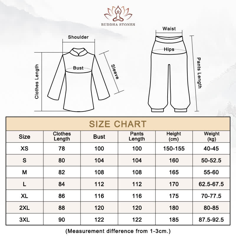Nimara Ritual Auspicious Clouds Gradient Meditation Prayer Spiritual Zen Tai Chi Qigong Practice Women's Clothing Set