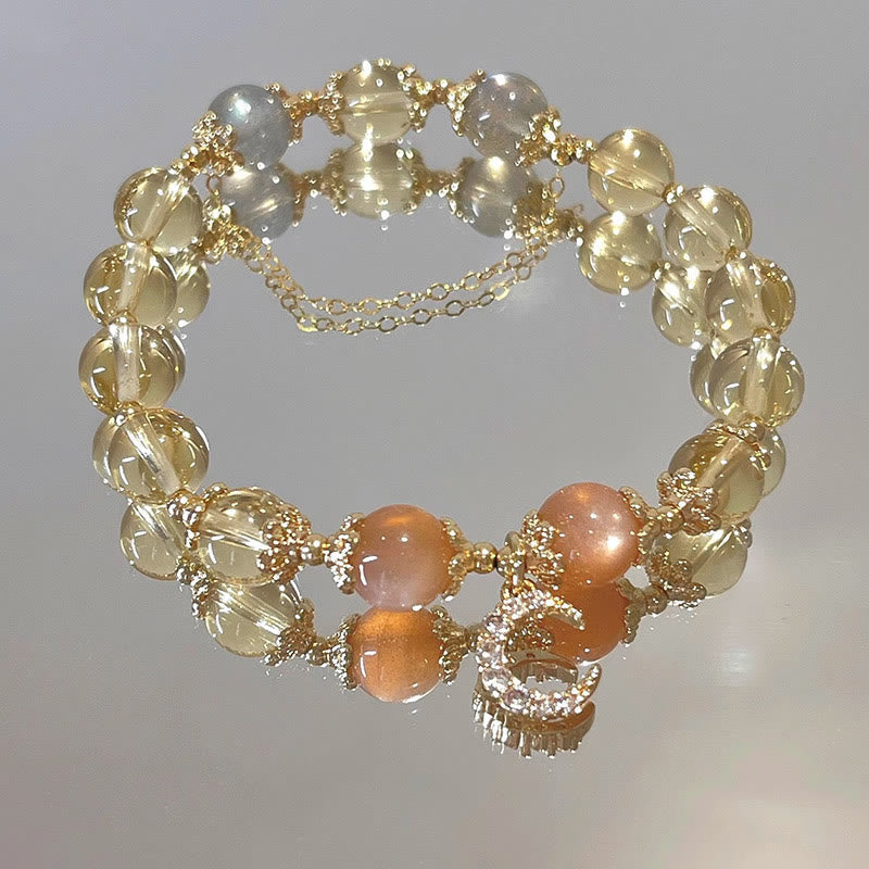 Nimara Ritual Blessed Moon Citrine Abundant Energy Bracelet