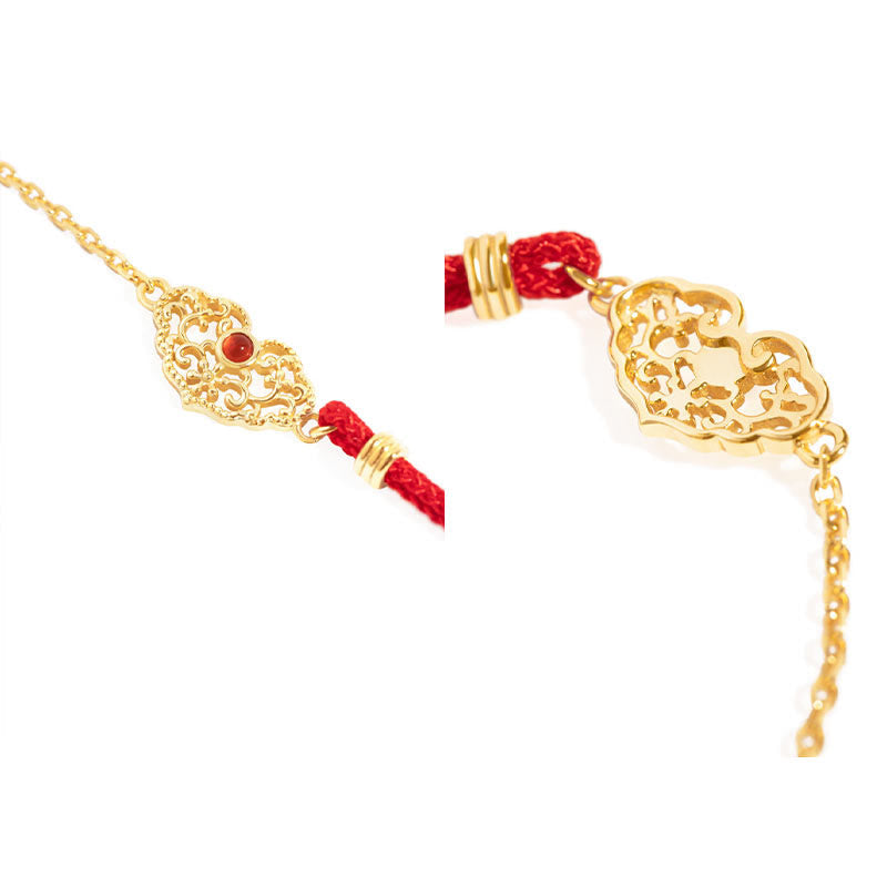 Nimara Ritual Lock of Good Wishes Luck Strength Chain Bracelet