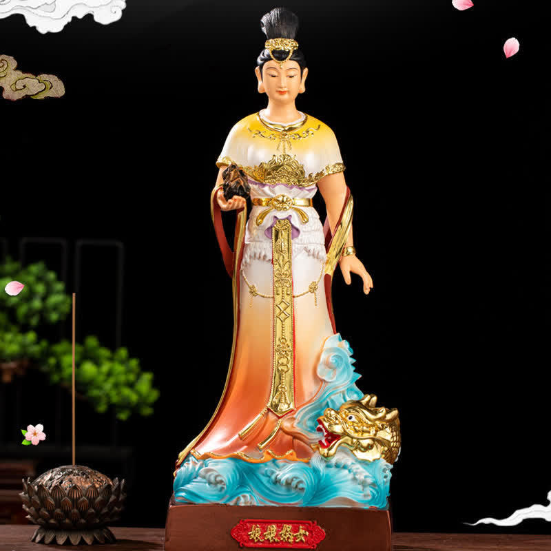 Nimara Ritual Bodhisattva Nuwa Protection Resin Statue Home Decoration