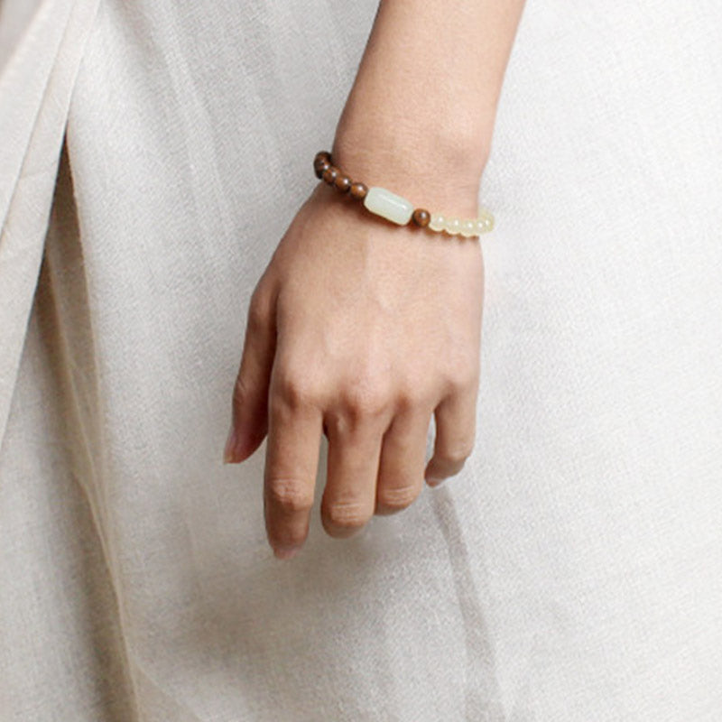 Nimara Ritual Jade Sandalwood Luck Abundance Bracelet