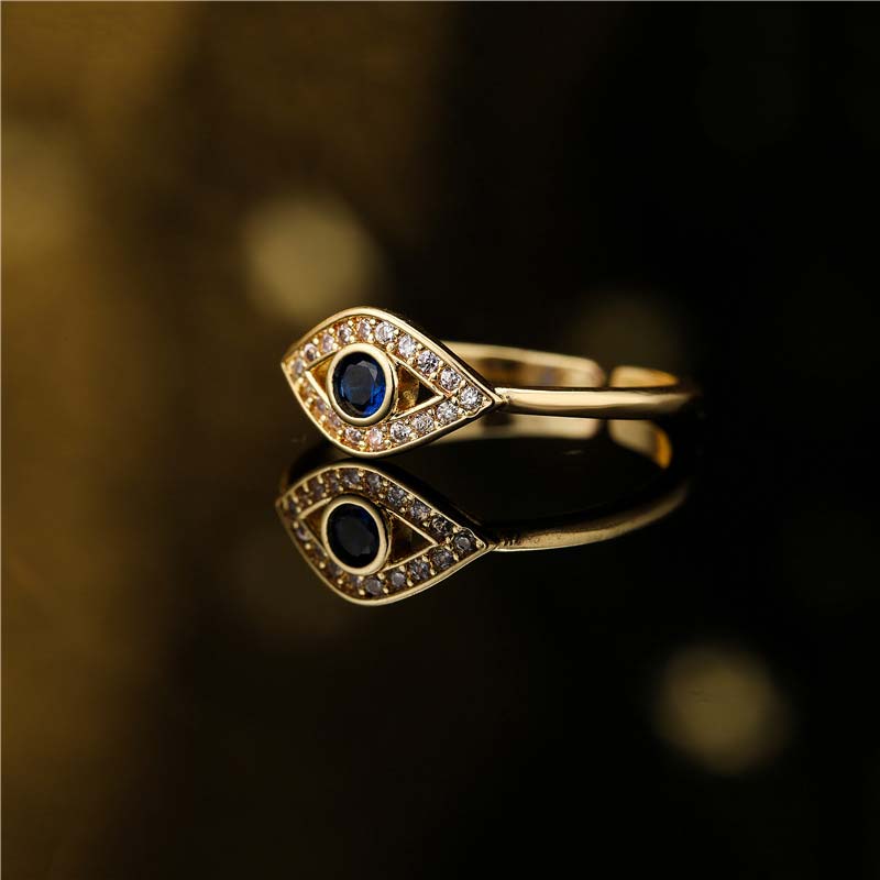 Nimara Ritual Evil Eye Protection Blessing Copper Ring