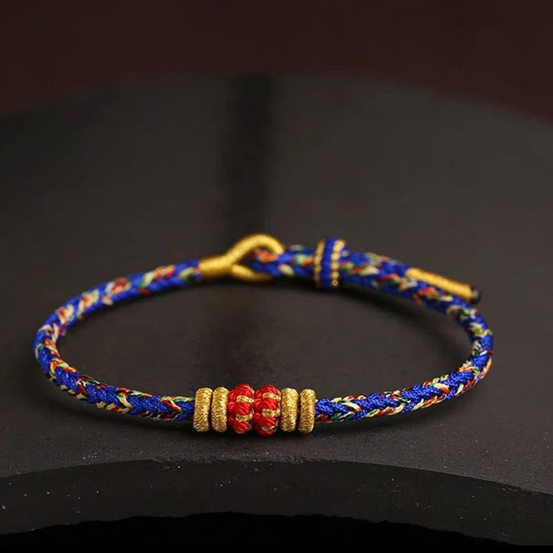 Nimara Ritual Handmade Colorful Rope King Kong Knot Braided Luck Bracelet