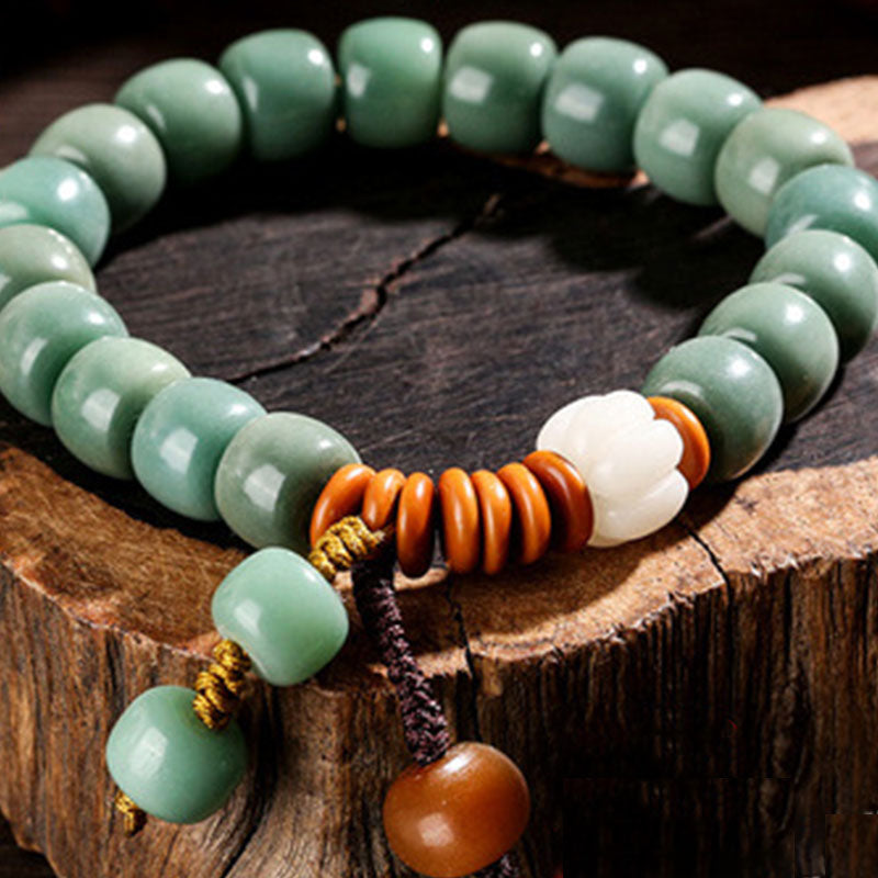 Nimara Ritual Cyan Bodhi Seed Success Bracelet