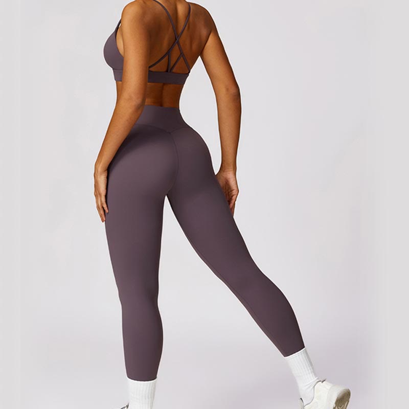 Nimara Ritual Women Short Sleeve T-Shirt Top High Waist Leggings Pants For Sports Yoga