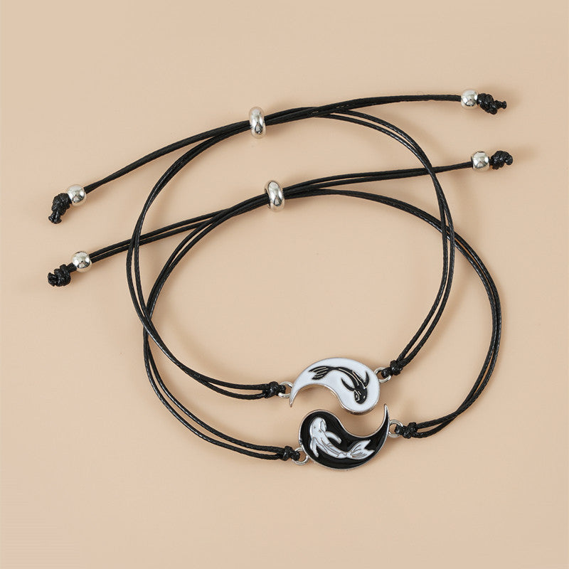 Everlasting Friendship Love Couple Balance Bracelet