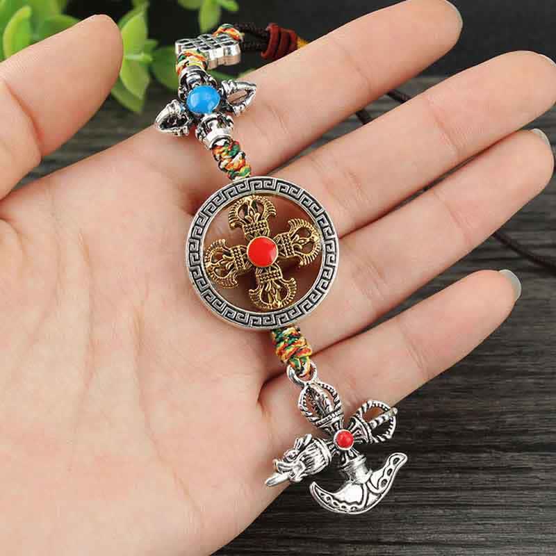 Nimara Ritual Tibet Vajra Spiritual Power Car Hanging Decoration