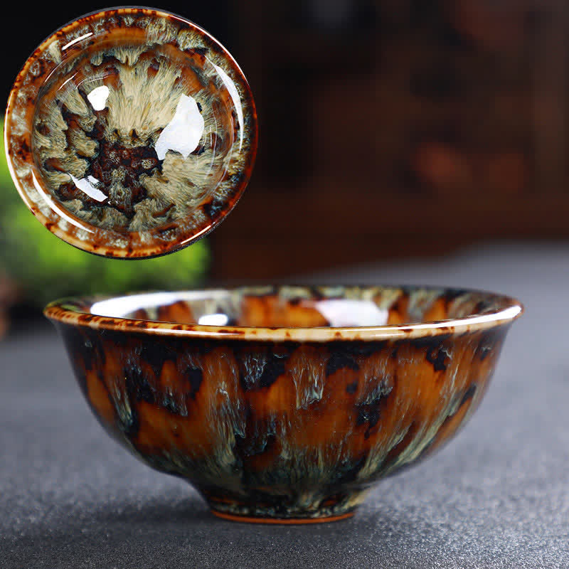 Nimara Ritual Colorful Ceramic Teacup Home Office Tea Cups